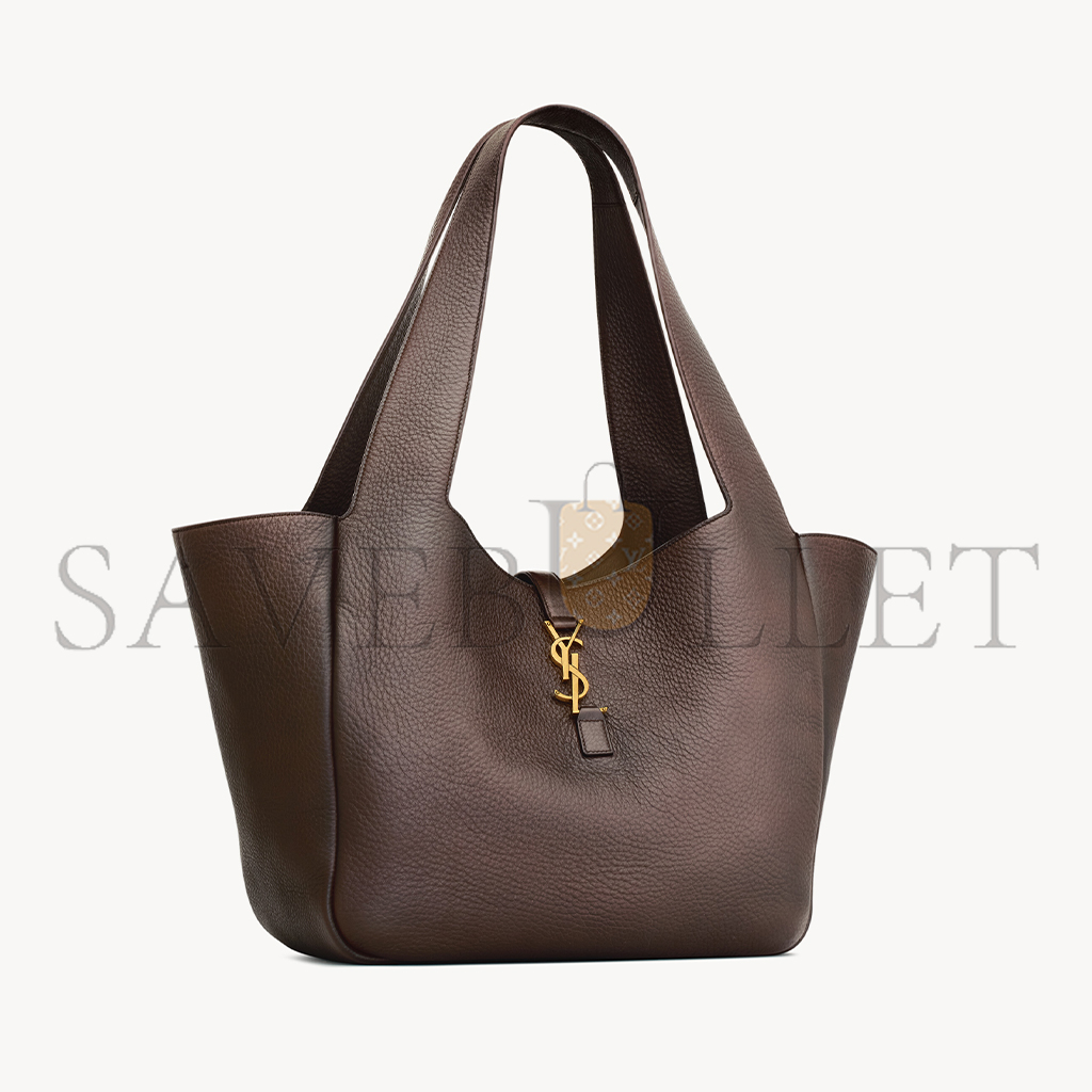 YSL LE 5 À 7 BEA IN GRAINED LEATHER 763435AADUU2837 (50*28*18cm)